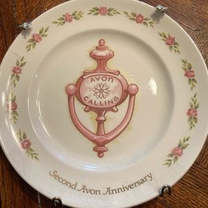 Avon 2nd Anniversary Door Knocker Plate